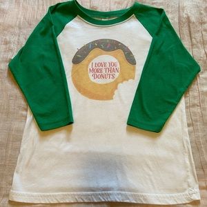 Next Level Apparel Donut 3/4 Sleeve Tee